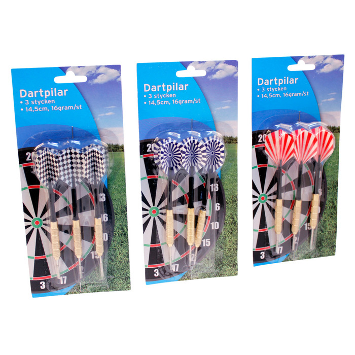 Dartpilar 3-pack